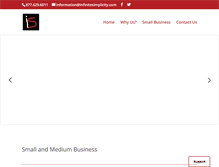 Tablet Screenshot of infinitesimplicity.com